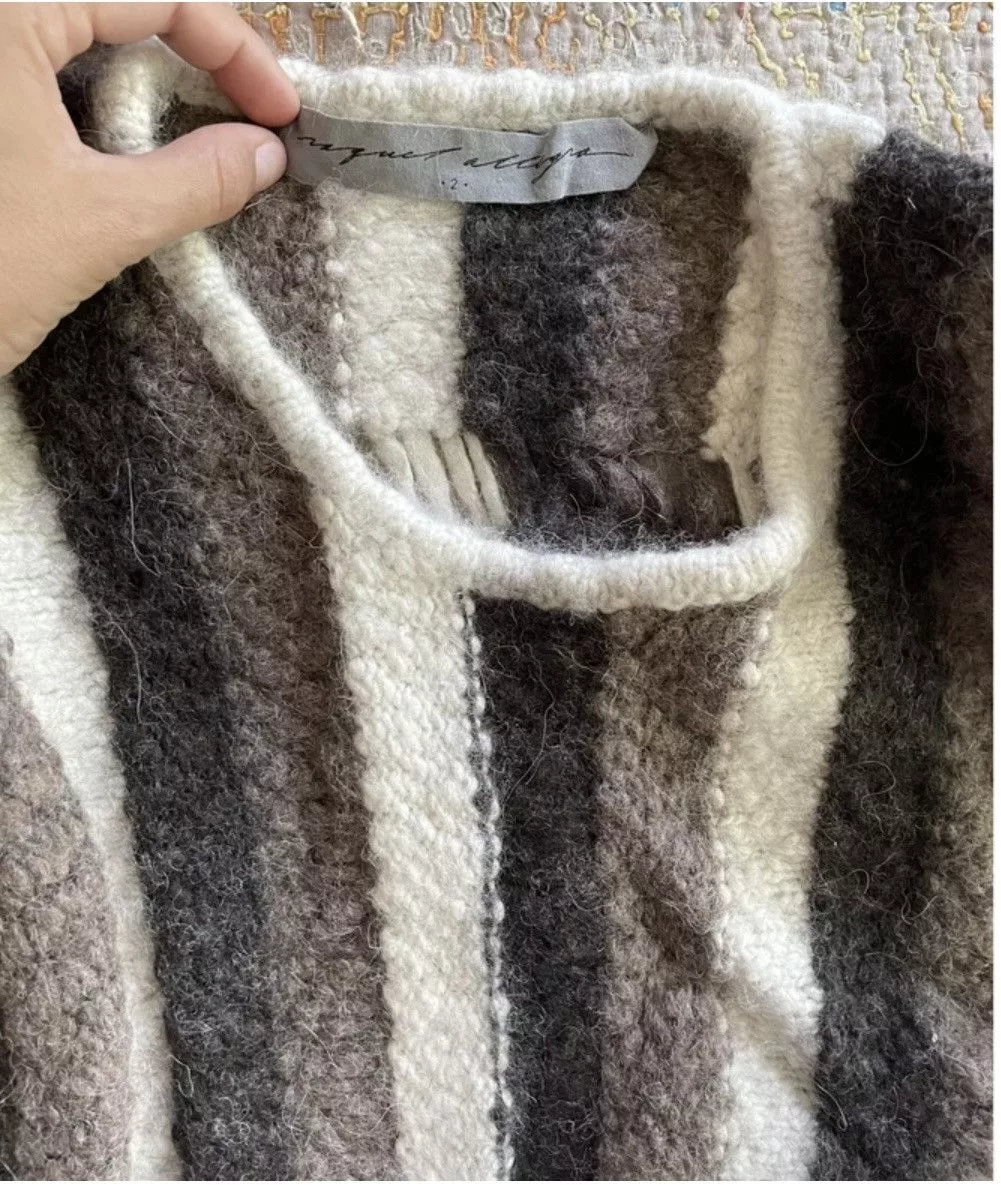 Other Sweaters Other Raquel Allegra Striped Wool Pullover Multi