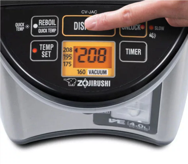 Water Boiler 4 liter Stainless/Black