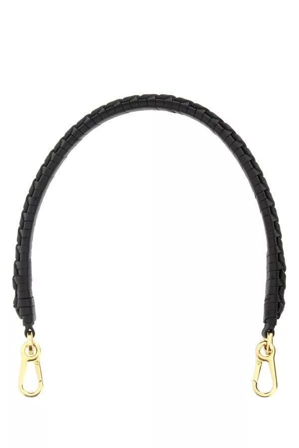 Loewe Clutches Loewe Black Leather Shoulder Strap