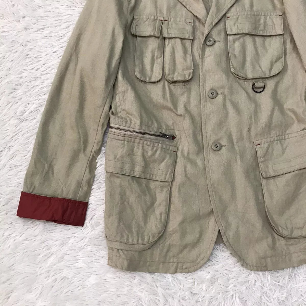 Boycott Light Jackets Nice Multipockets Tactical Boycott Jacket Made in Japan