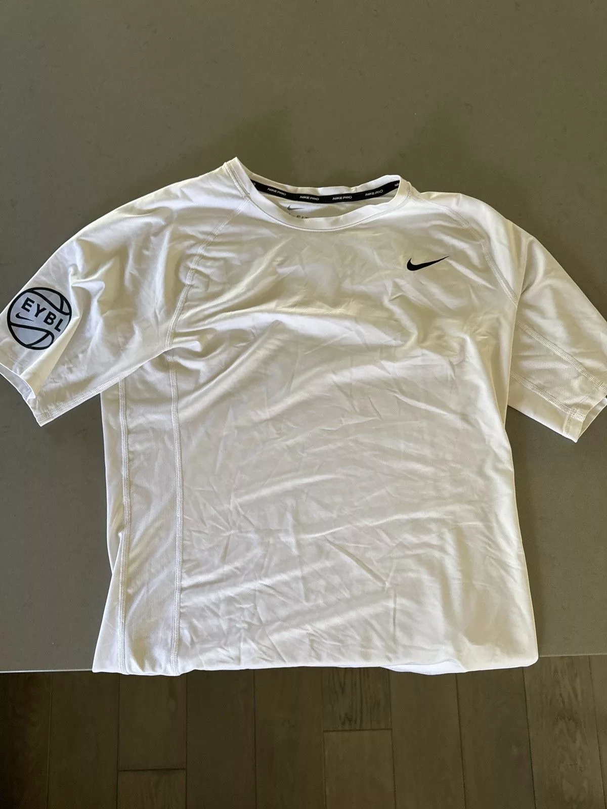 Nike Short Sleeve T Shirts Nike EYBL Compression White