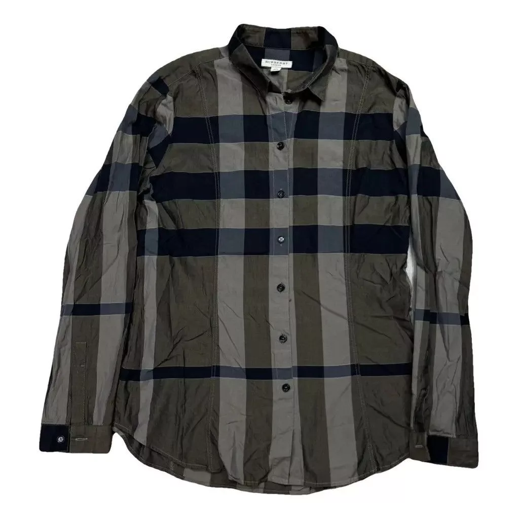 Burberry Button Ups Burberry Full Pattern shirt Size: IT 40 Brown