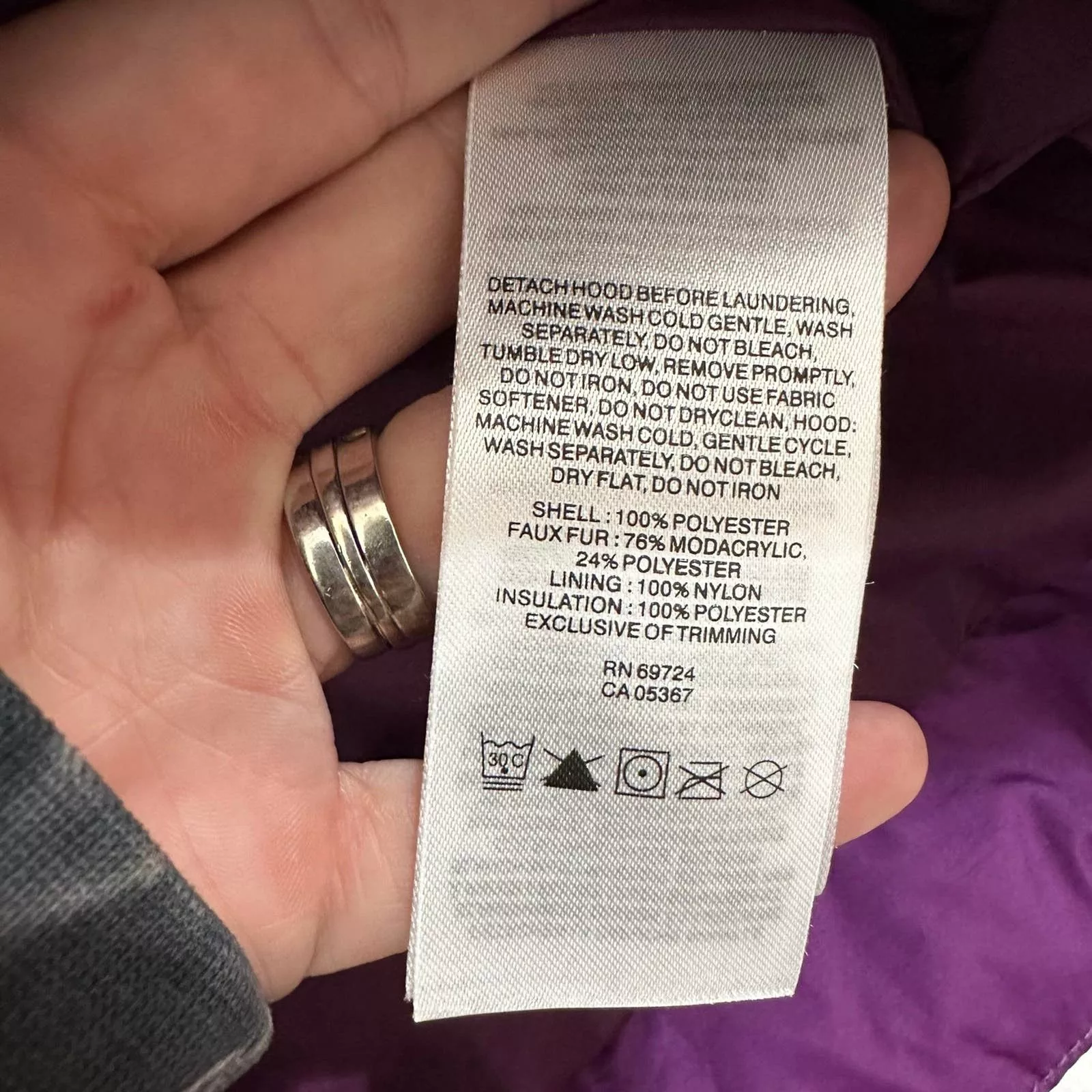 Columbia Jackets Columbia puffer jacket Purple