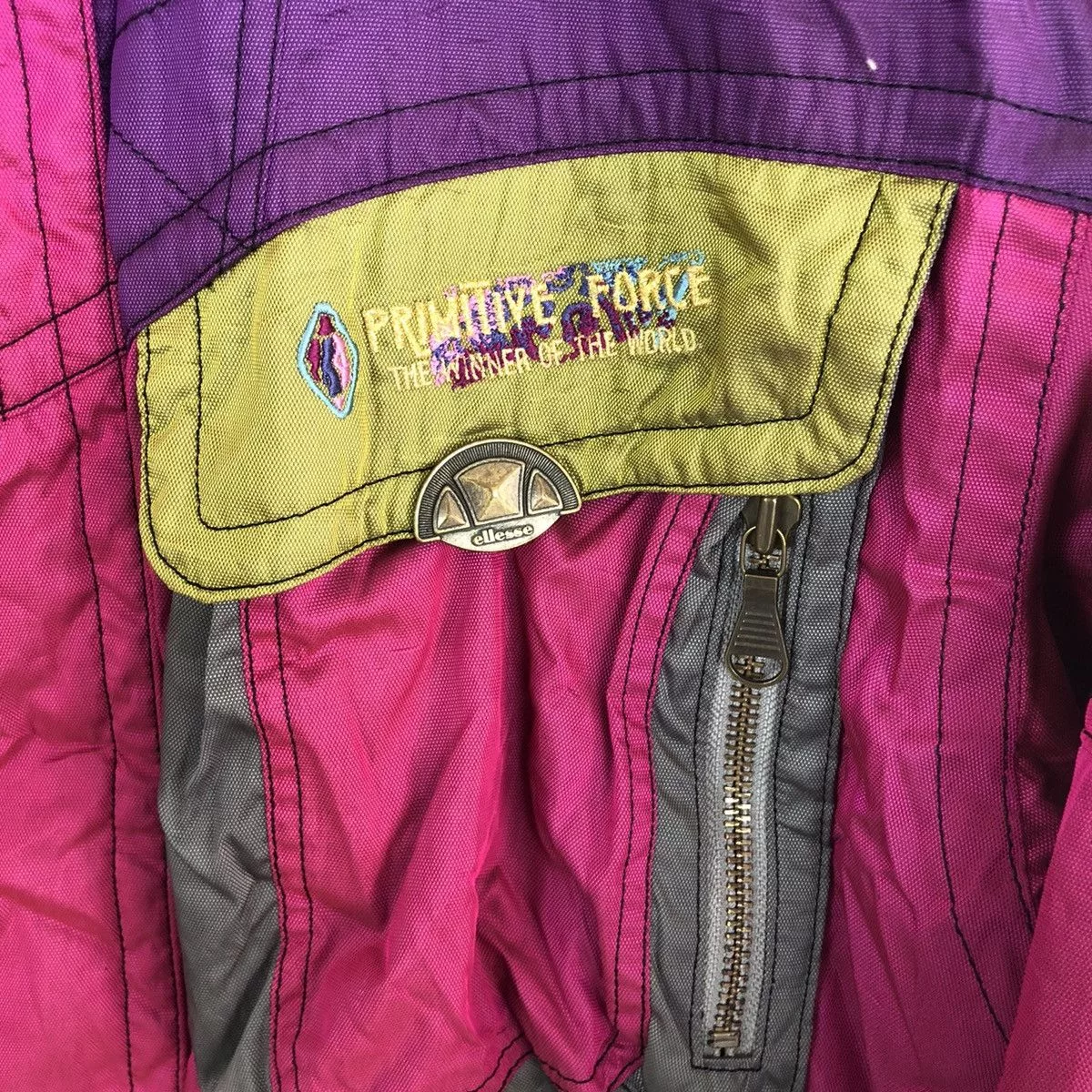 Ellesse Light Jackets ELLESSE PRIMITIVE FORCE SKI NICE COLOUR JACKET Multi