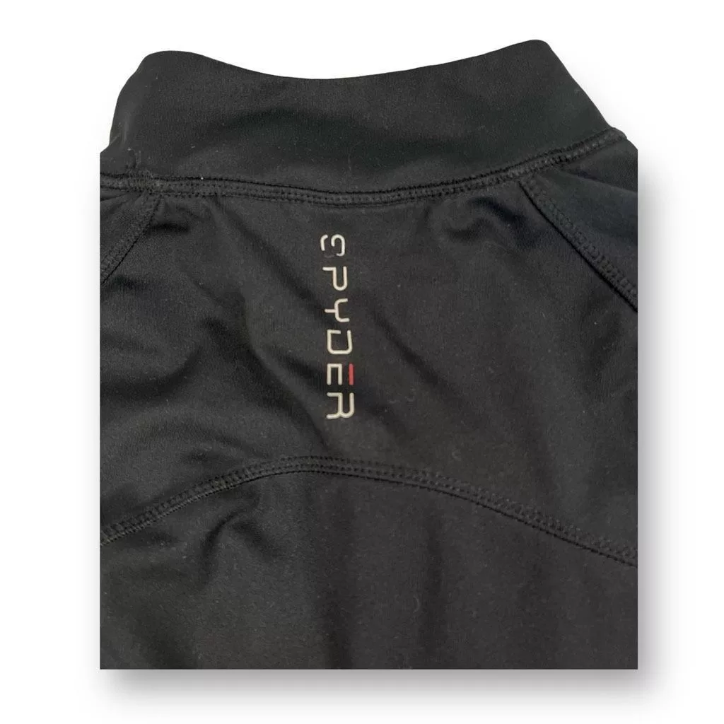 Spyder Jackets Spyder Active Full Zip Black Jacket Size Medium