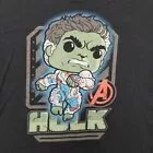 Marvel Comics Short Sleeve T Shirts Marvel Comics Funko Pop Avengers Hulk Shirt Mens XL Short Sleeve Black