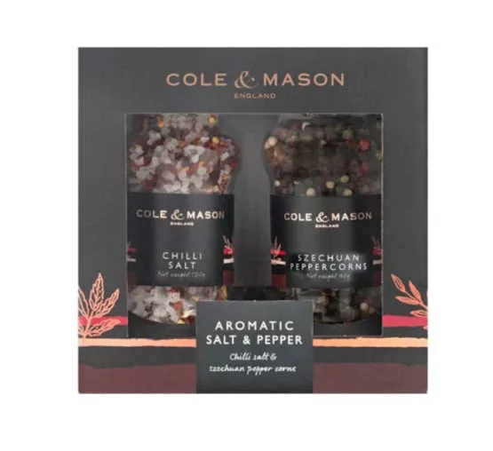 --Aromatic Salt & Pepper Set