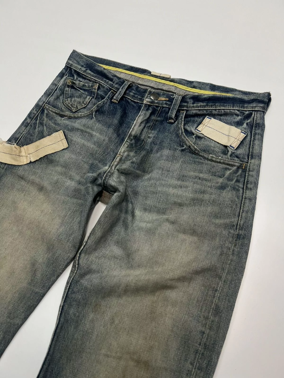 R.NEWBOLD DENIM JEANS SIZE 32 Blue