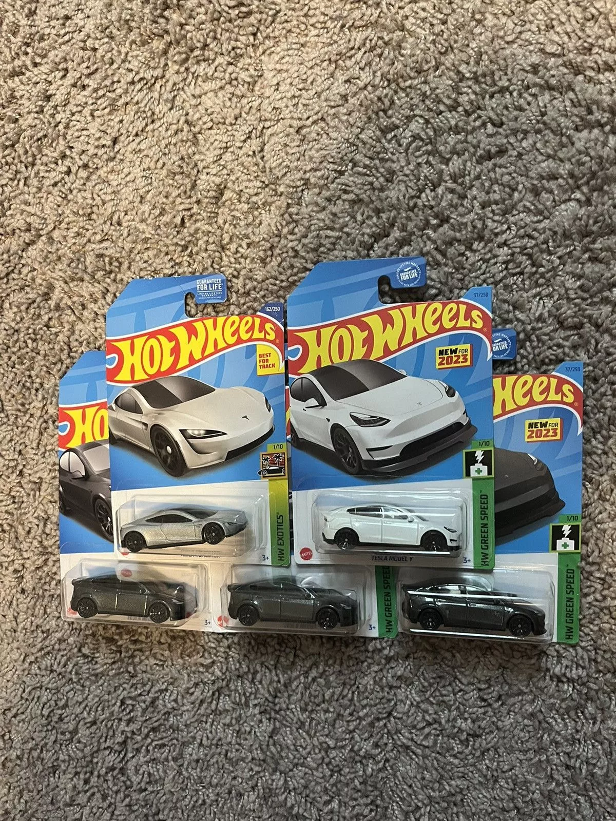 Other Miscellaneous Other Hotwheels lot of Tesla’s Blue Streetwear