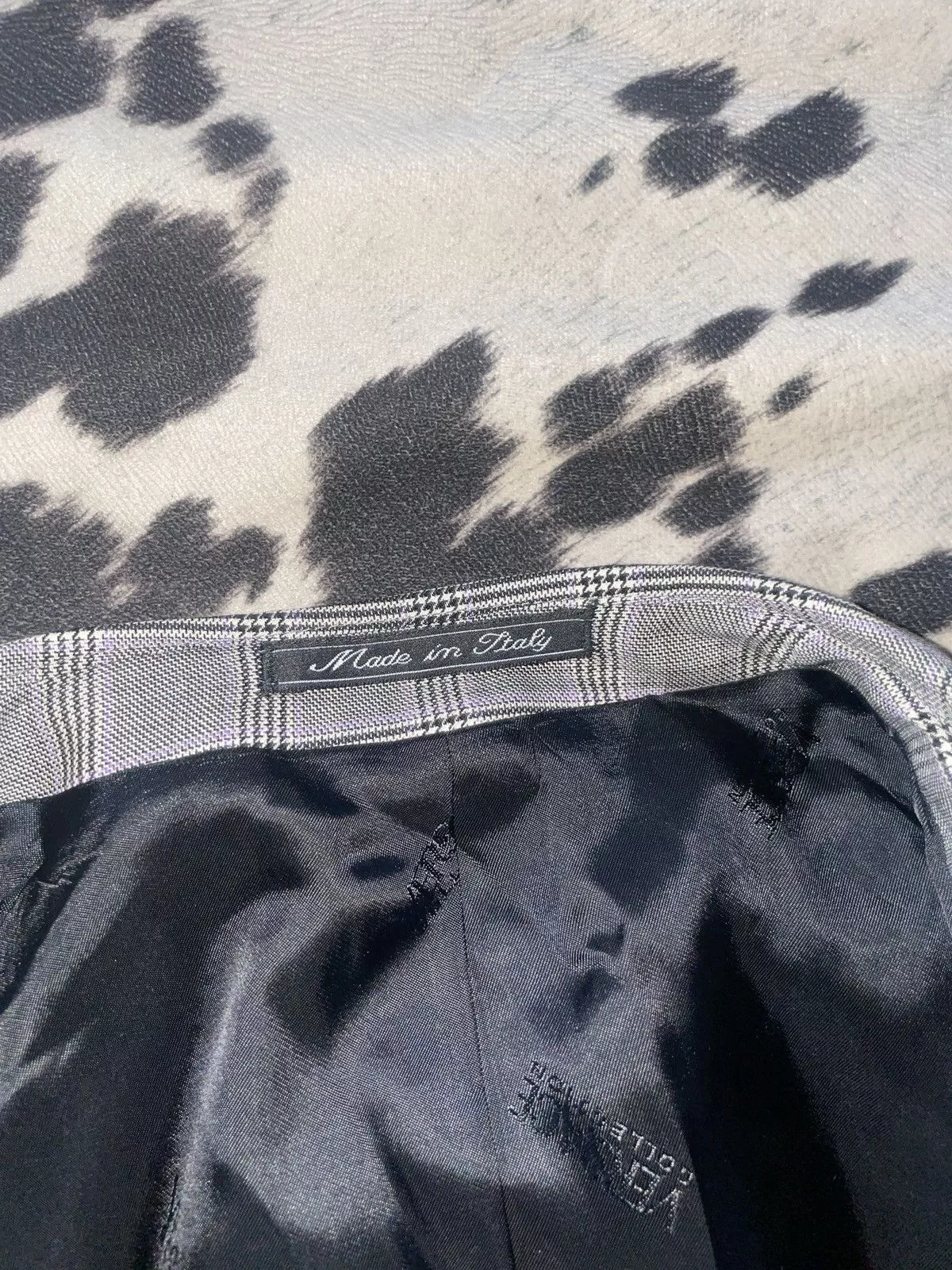 Versace Blazers Light wool plaid Versace blazer Multi