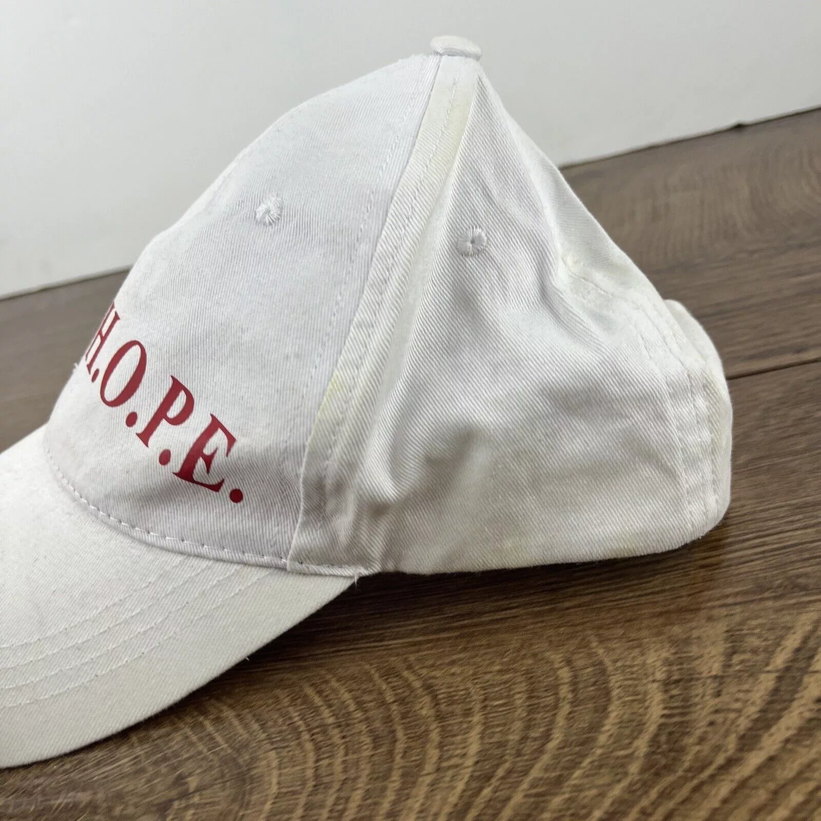 Other Hats Other WP Hope Hat WP Hope White Hat Adjustable Adult Size Hat Whit