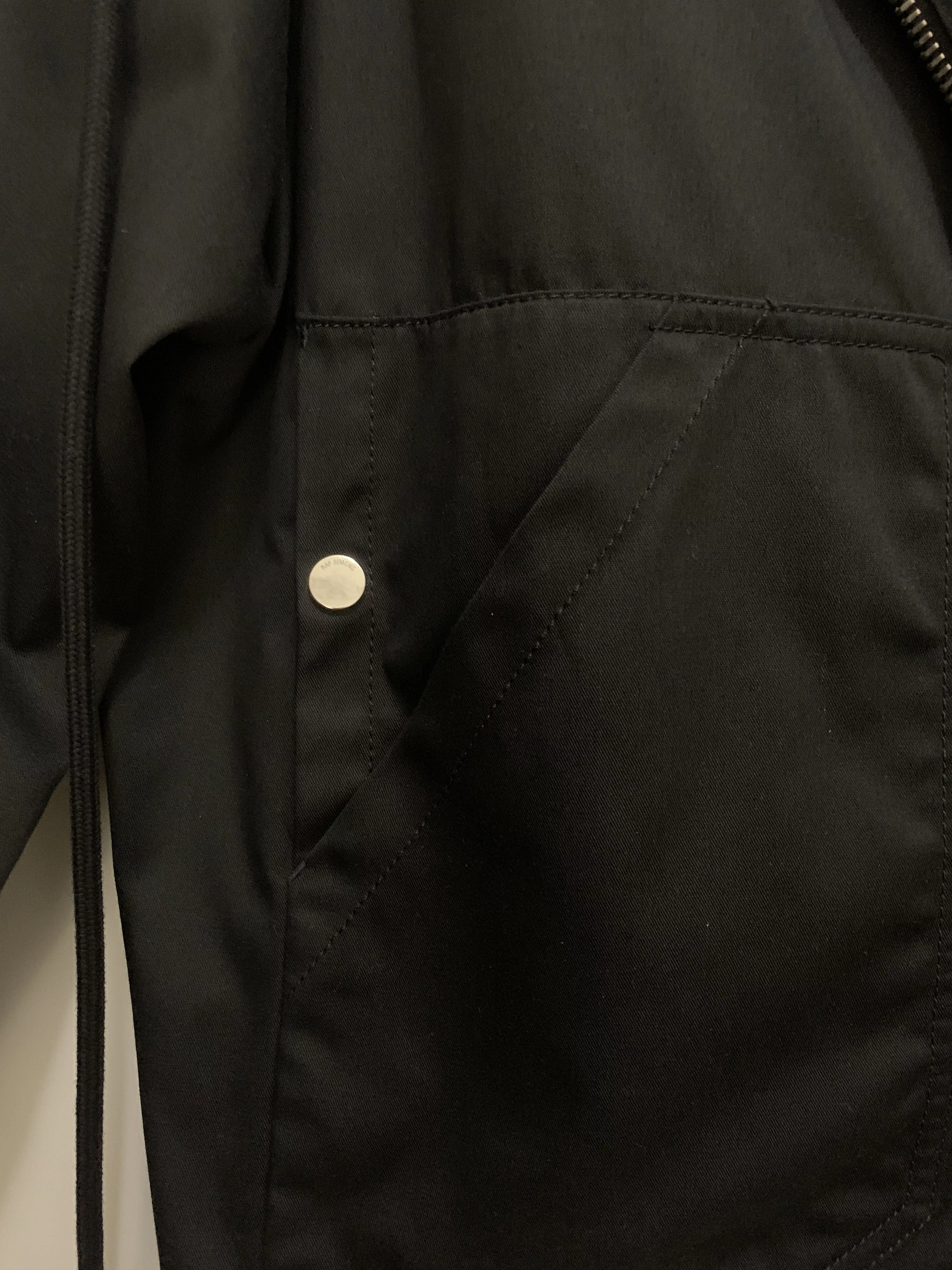 Raf Simons Parkas Rare Raf Simons X Robert Mapplethorpe Tulip Jacket Black