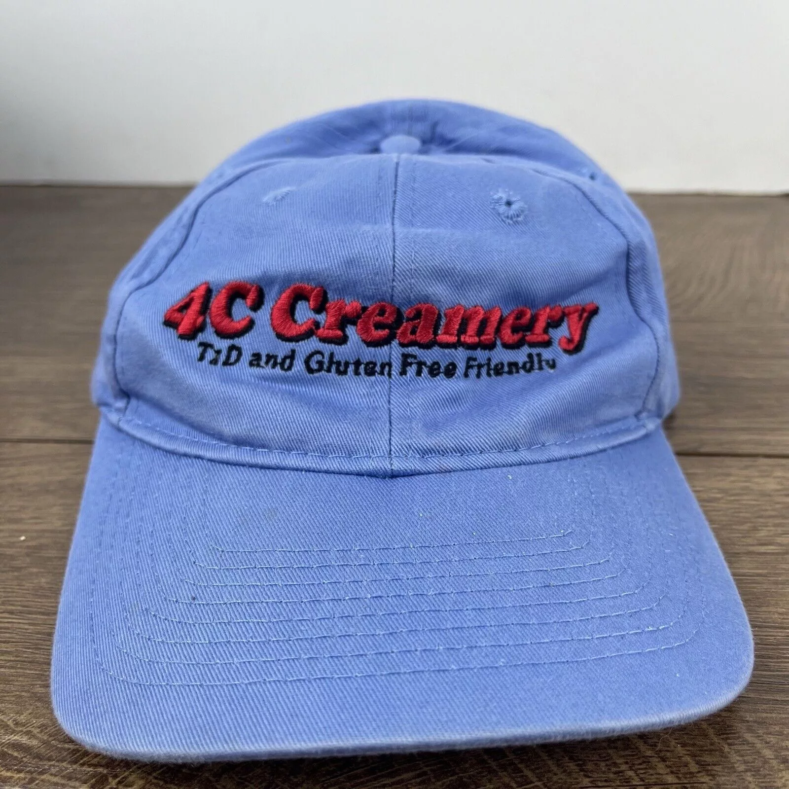 Other Hats Other 4C Creamery Hat Blue Adjustable Hat Blue Adult Size Hat