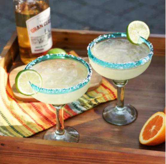Primavera Recycled Margarita Glass Set