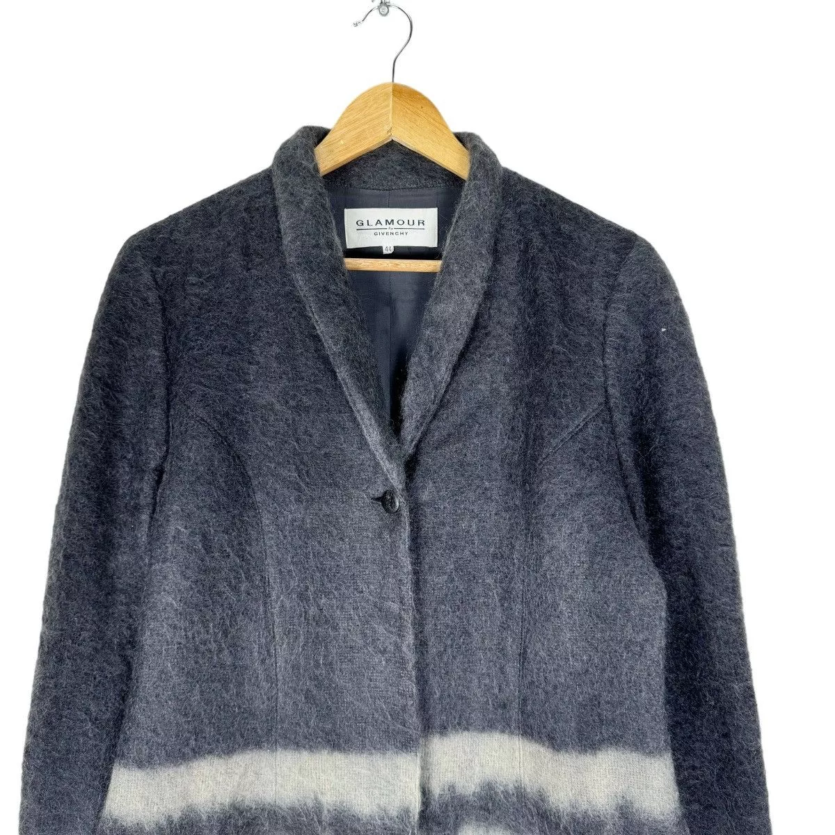 Givenchy Jackets ⚡️GLAMOUR GIVENCHY MOHAIR 2 TONE JACKET Gray