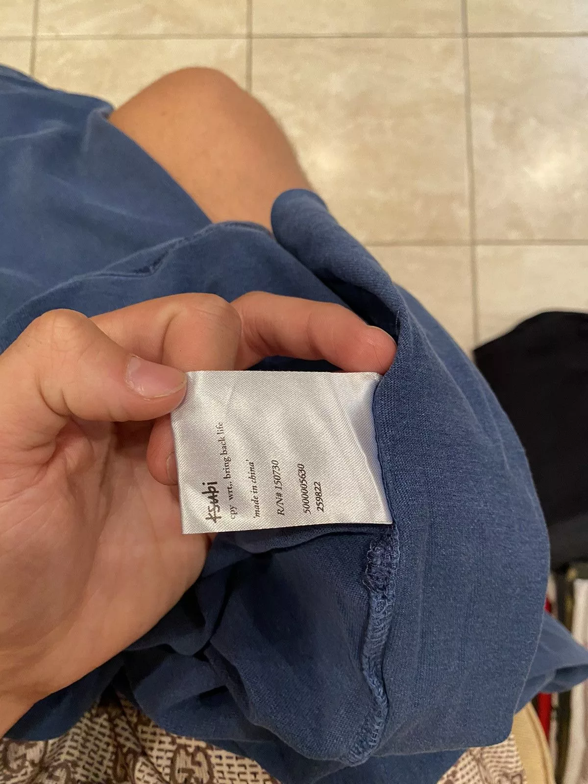Ksubi Short Sleeve T Shirts Ksubi tee Blue