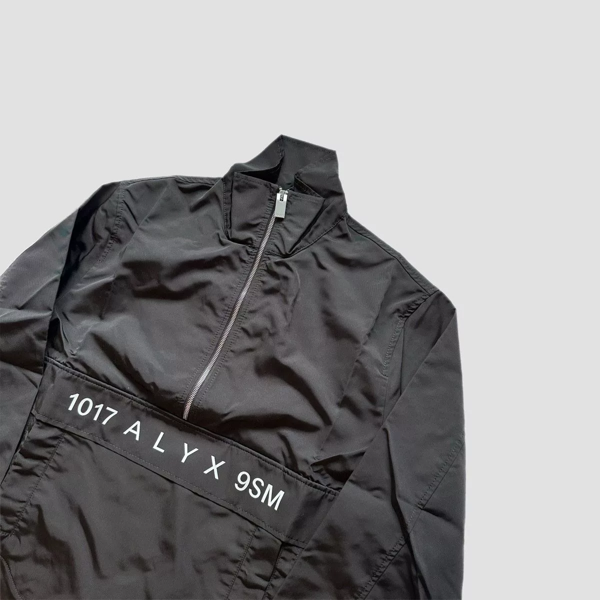 1017 ALYX 9SM Light Jackets 1017 ALYX 9SM Track Windbreaker Black