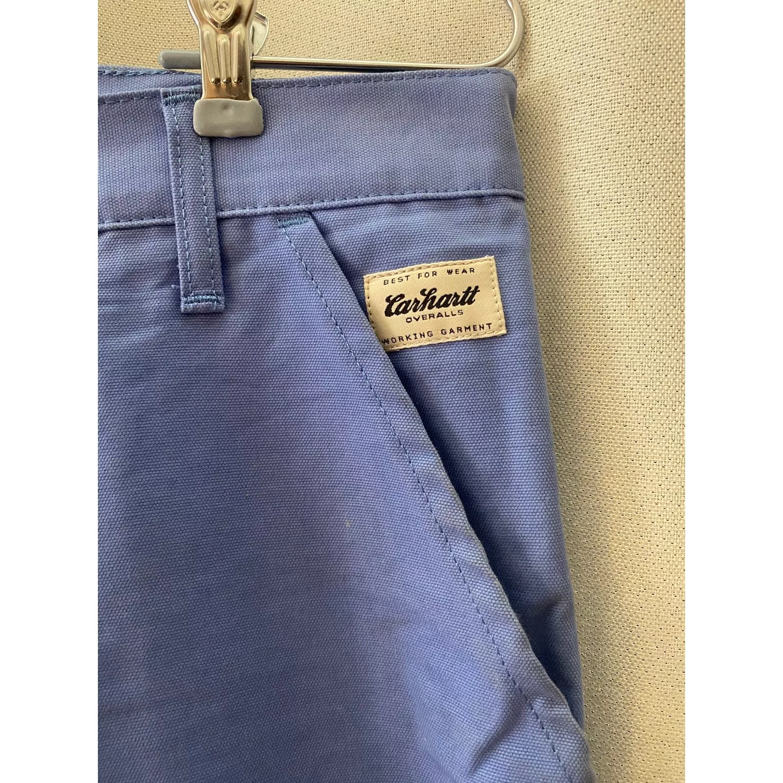 Carhartt Wip Casual Pants Carhartt Wip Carhartt Heritage Work in Progress "Hammer Pant" Blue