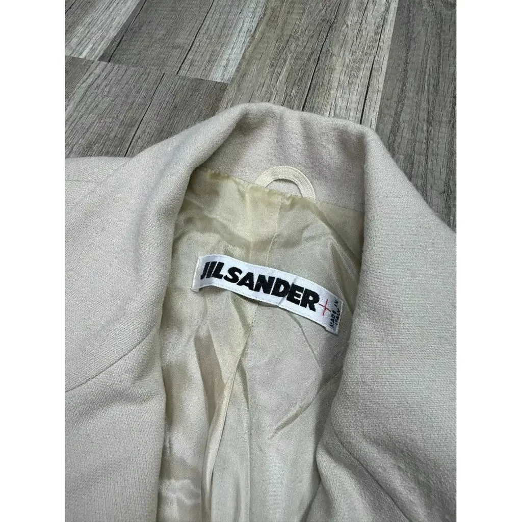 Jil Sander Coats Jil Sander Suit Jacket Size: 36 Beige