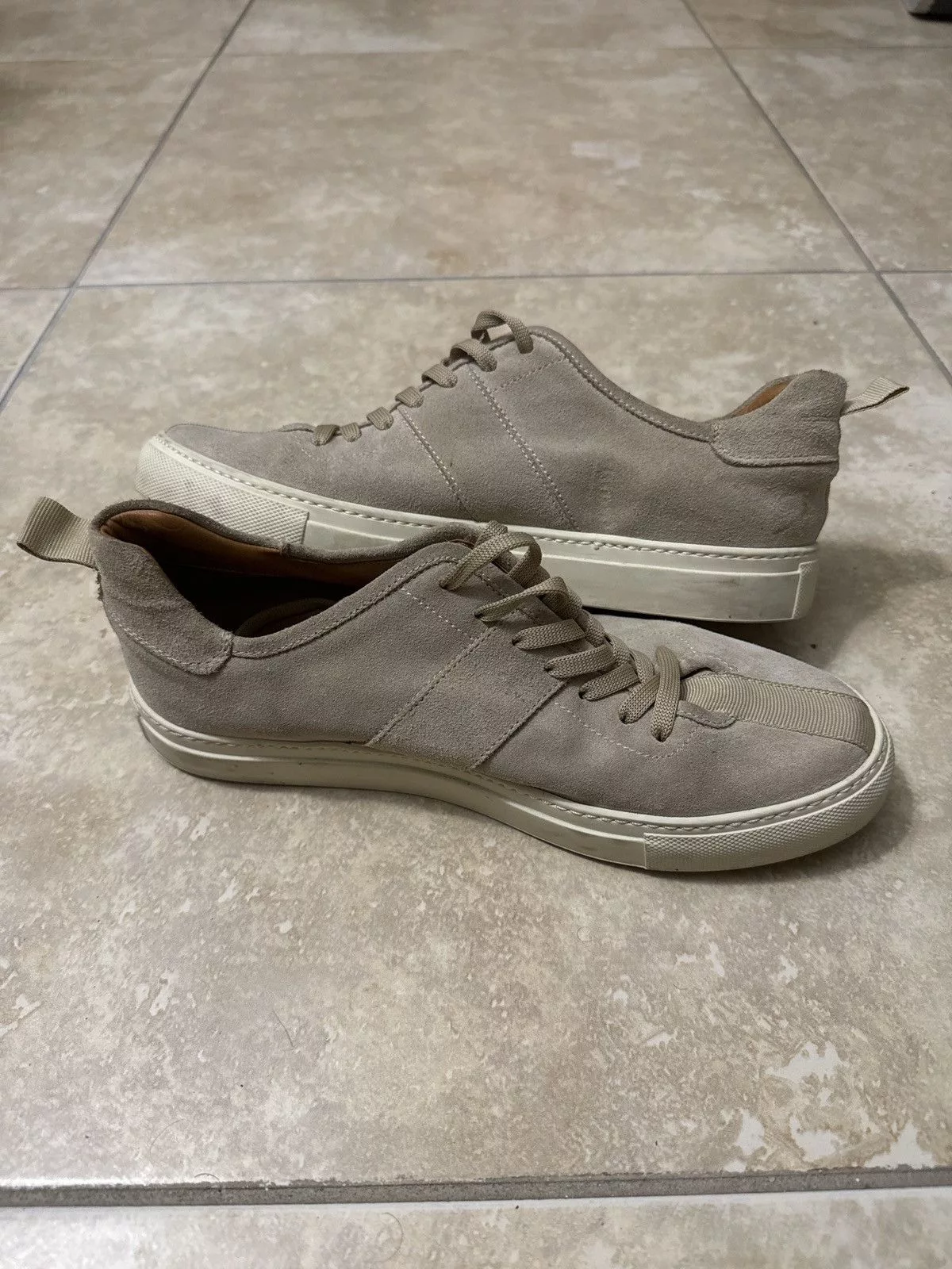 Daniel Patrick Casual Leather Shoes Daniel Patrick Low Top Suede Sneakers Beige