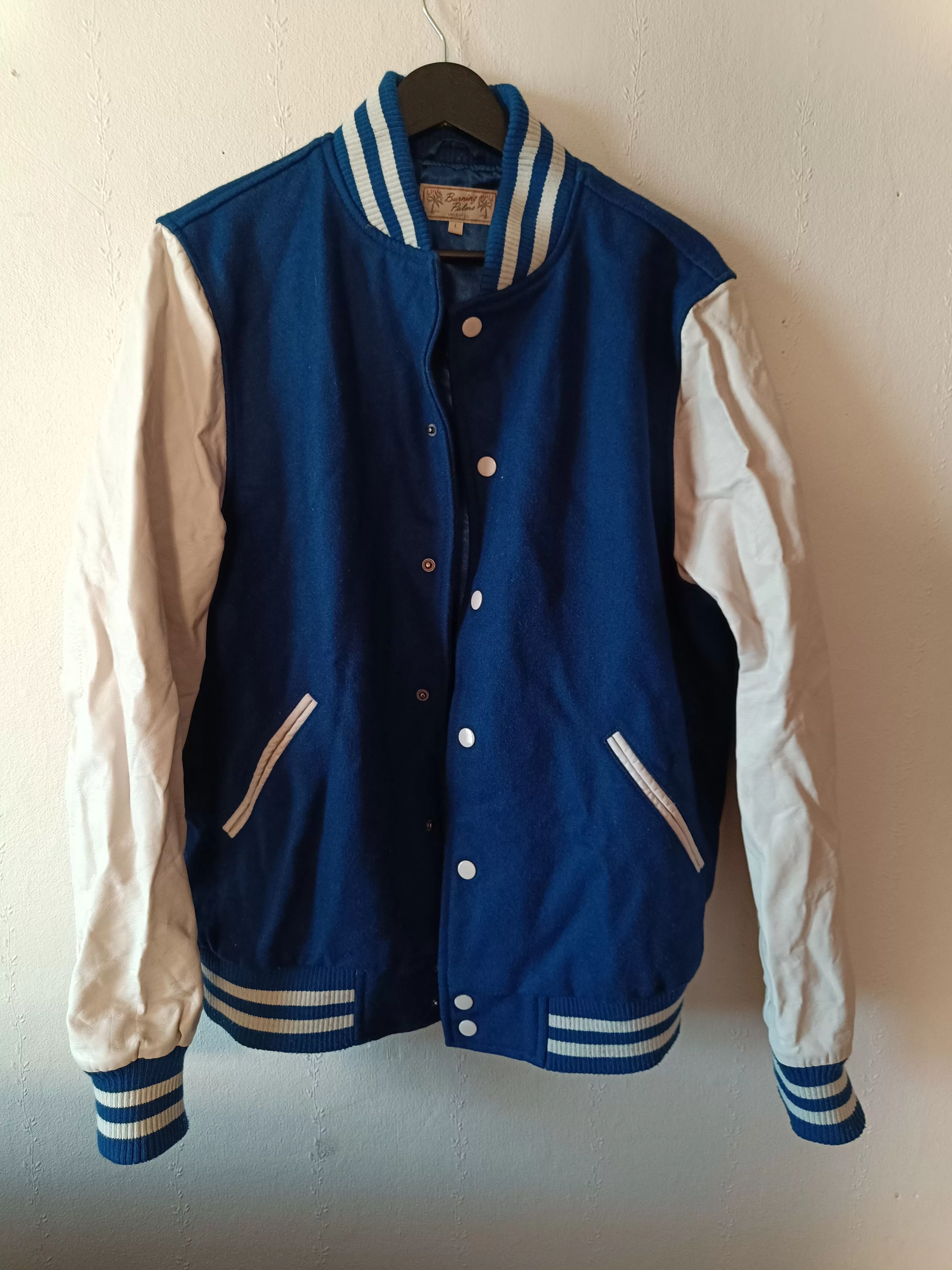 Other Jerseys Other Burning Palms - Baseball/College jacket Multi Vintage