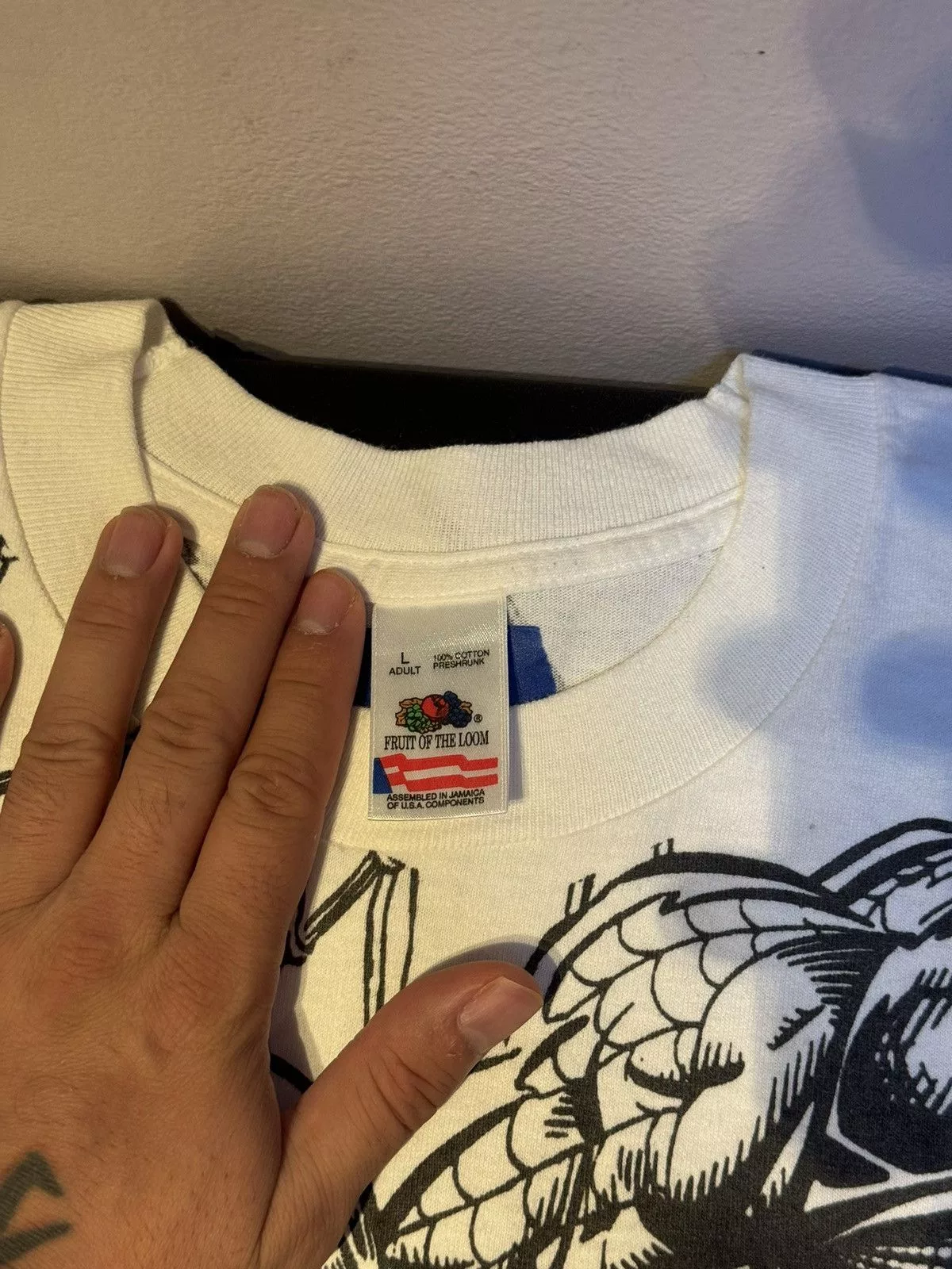 Marvel Comics Short Sleeve T Shirts Marvel Comics 1995 Spiderman scarlet spiderman marvel comic shirt vintage White