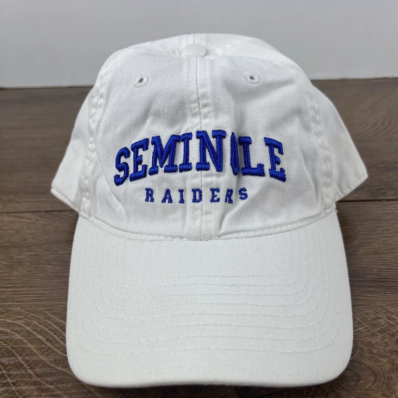 Other Hats Other Seminole Raiders Hat White Hat Adjustable White Adult Size H