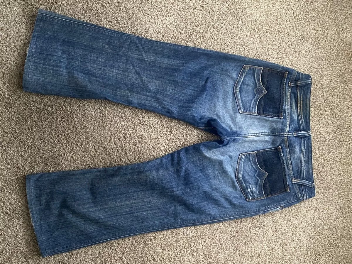 Diesel Denim Diesel flared blue denim