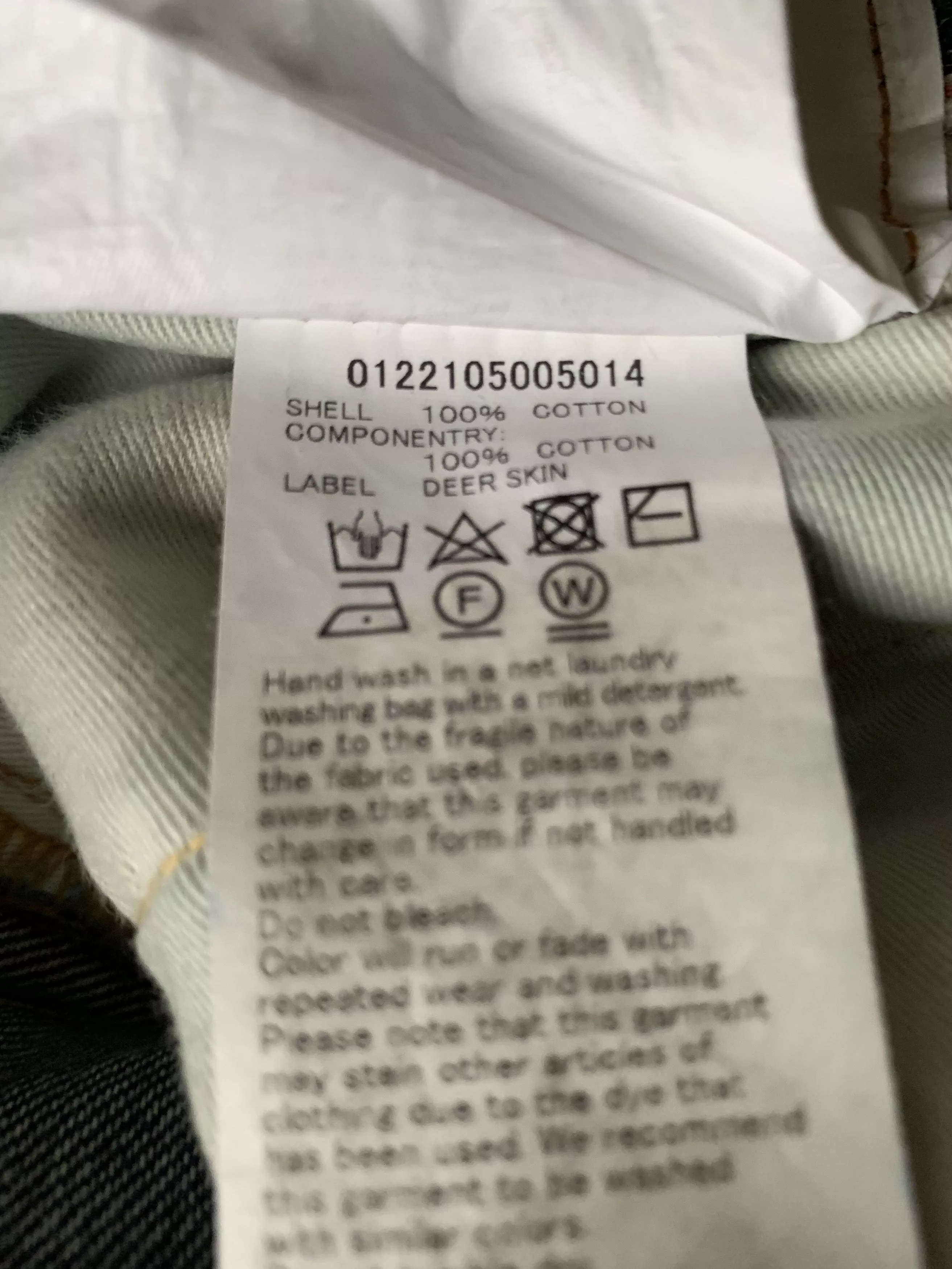 Visvim Denim Visvim Social Sculpture 03 Damaged 30 Blue