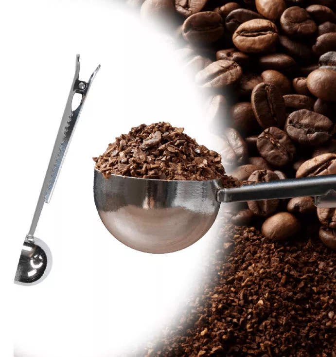 Coffee Scoop w/Clip