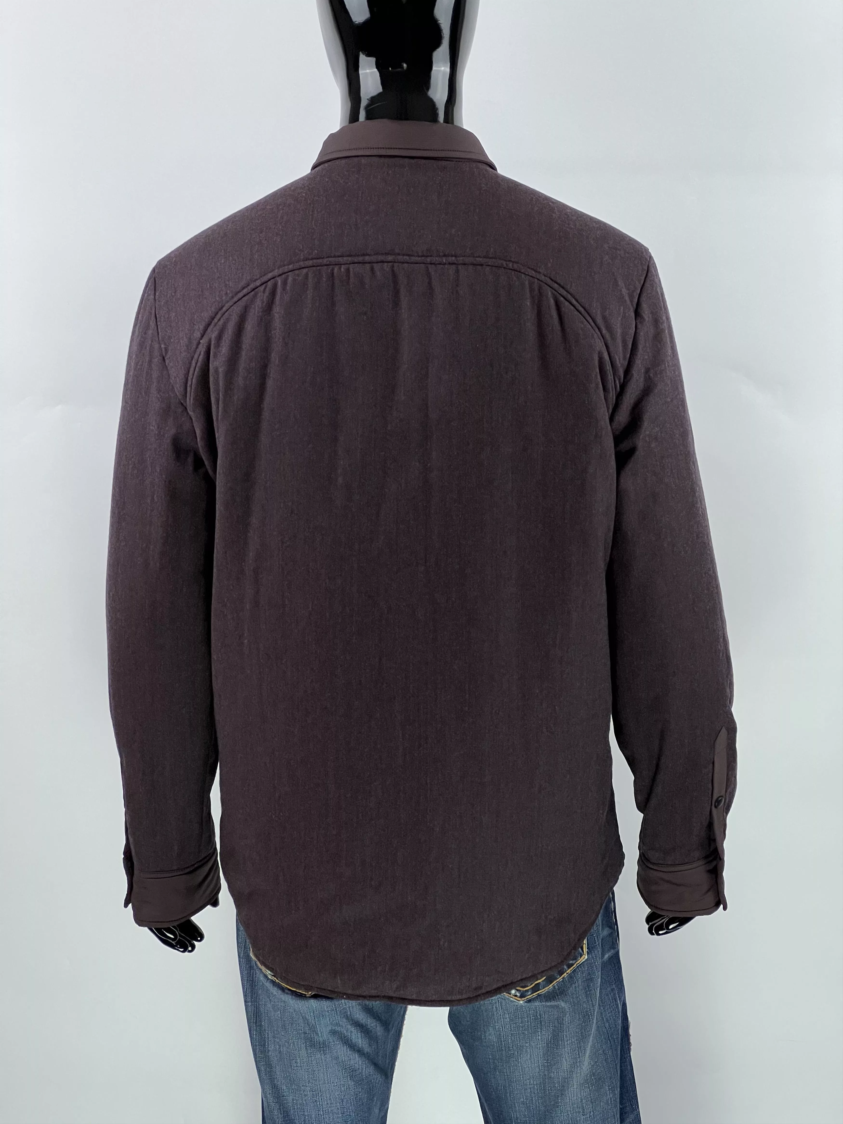 Designer Light Jackets Designer × Other Alpha Tauri Men's Wool Nylon Jacket Overshirt Size XL Red