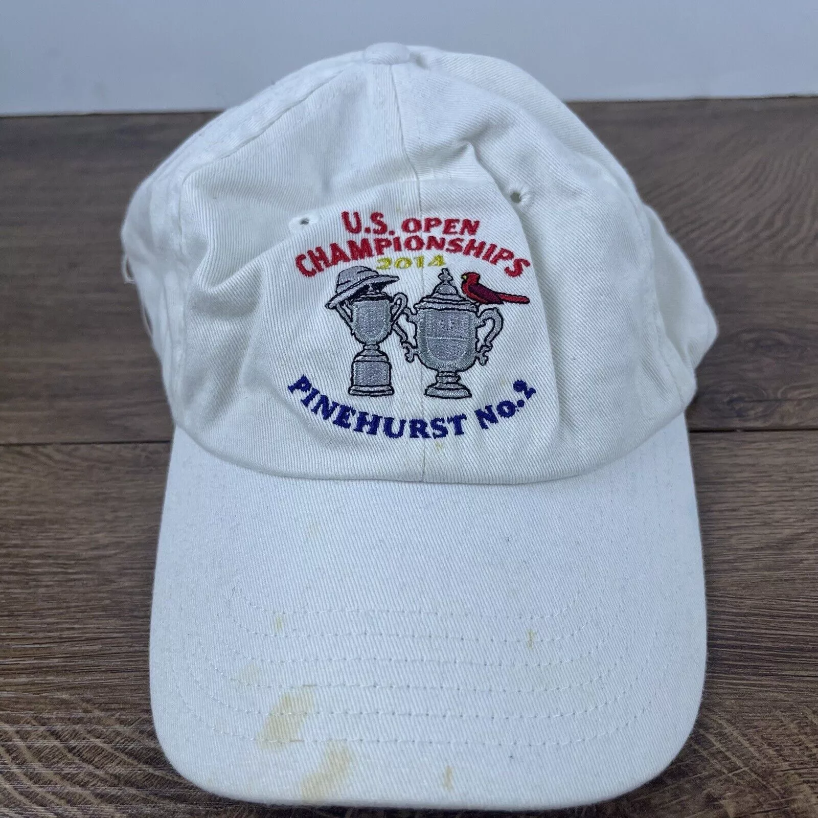 Other Hats Other 2014 US Open Championships Hat White Hat Adjustable PGA Pine
