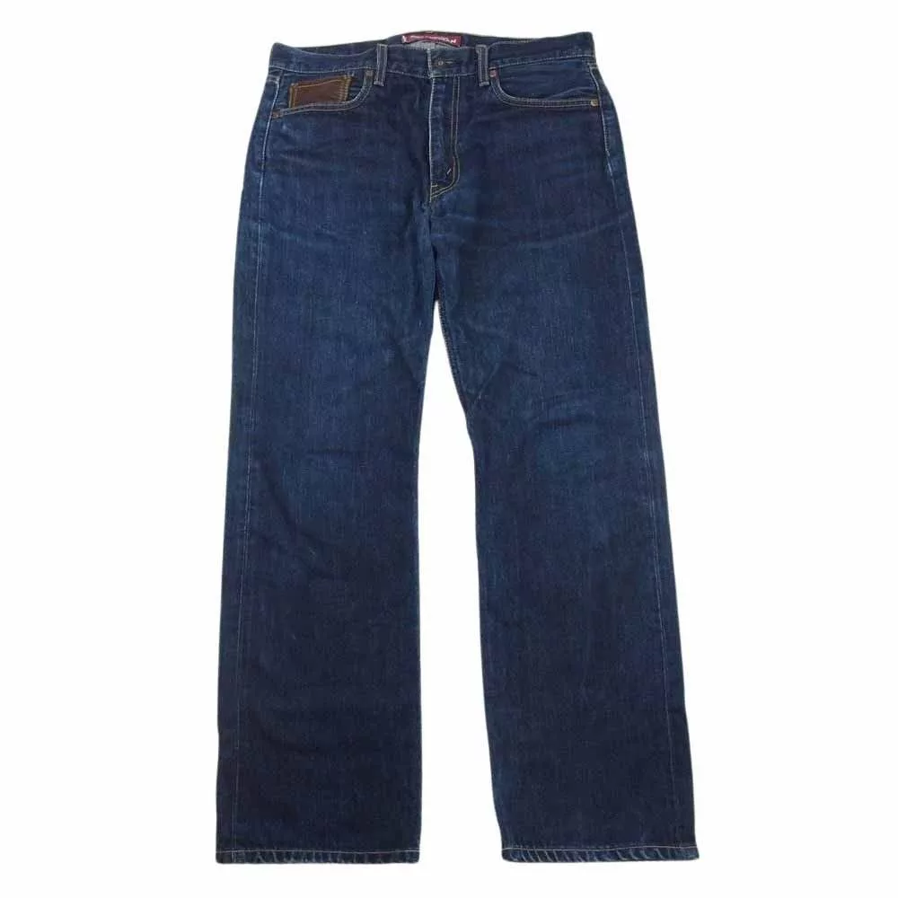 Junya Watanabe Denim Back Switch Pocket Long Pants Indigo Purple