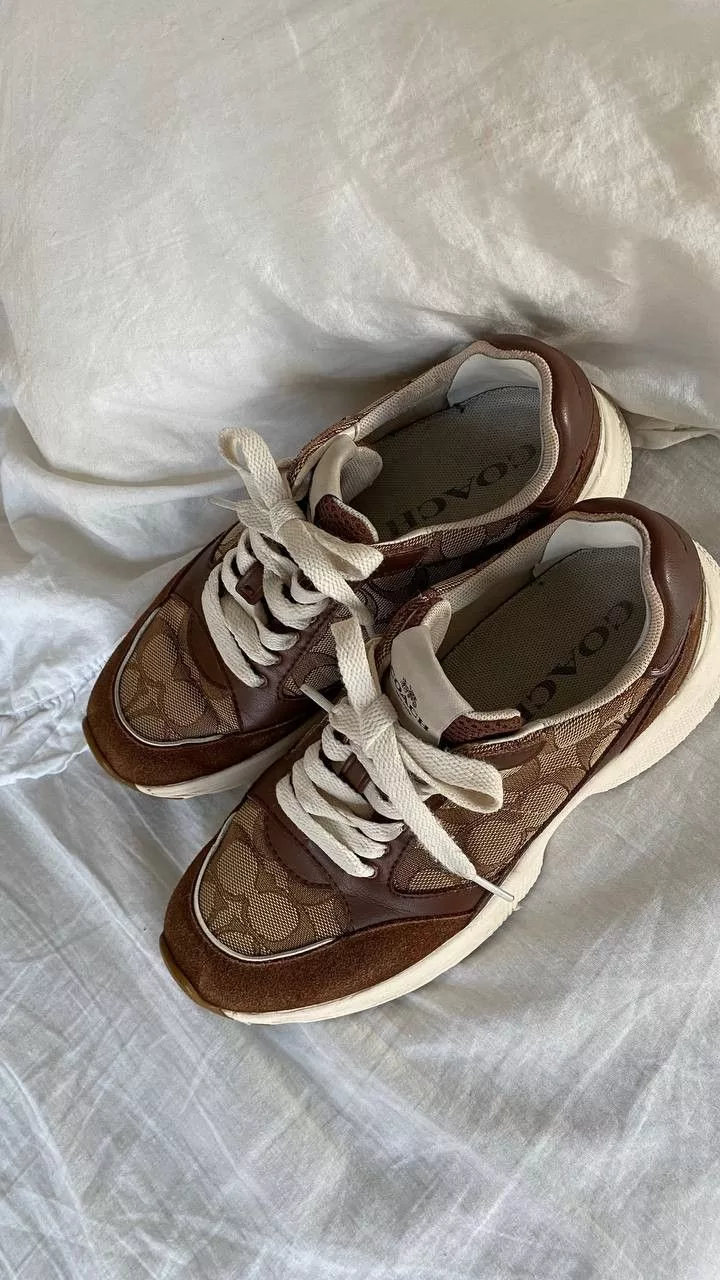 Coach Low Top Sneakers Coach monogram sneakers Multi