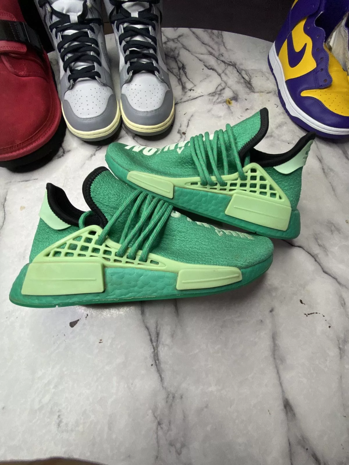 Adidas Low Top Sneakers Adidas Human race green