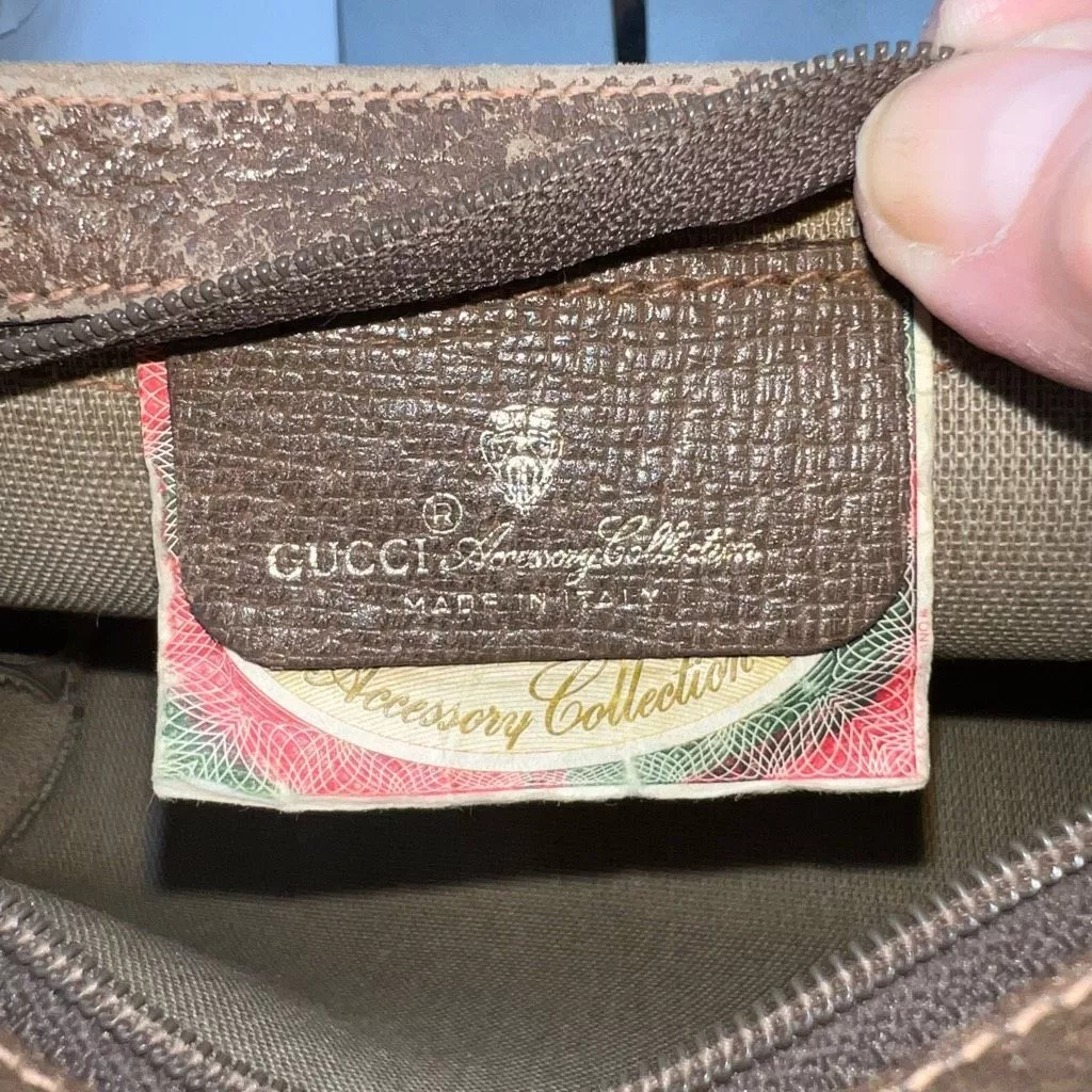 Gucci Other Gucci Accessory Collection Vintage Pouch Brown