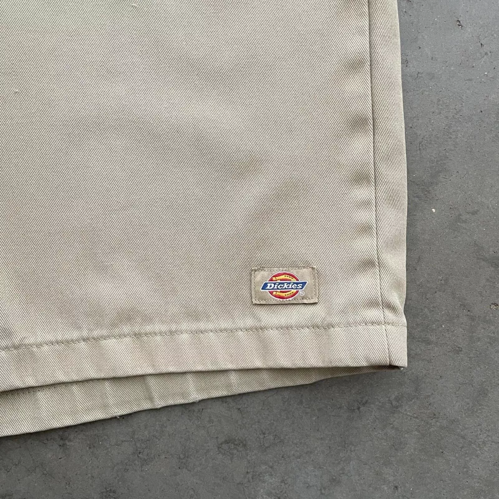 Dickies Shorts Dickies Khaki Flat Front Work Shorts Brown