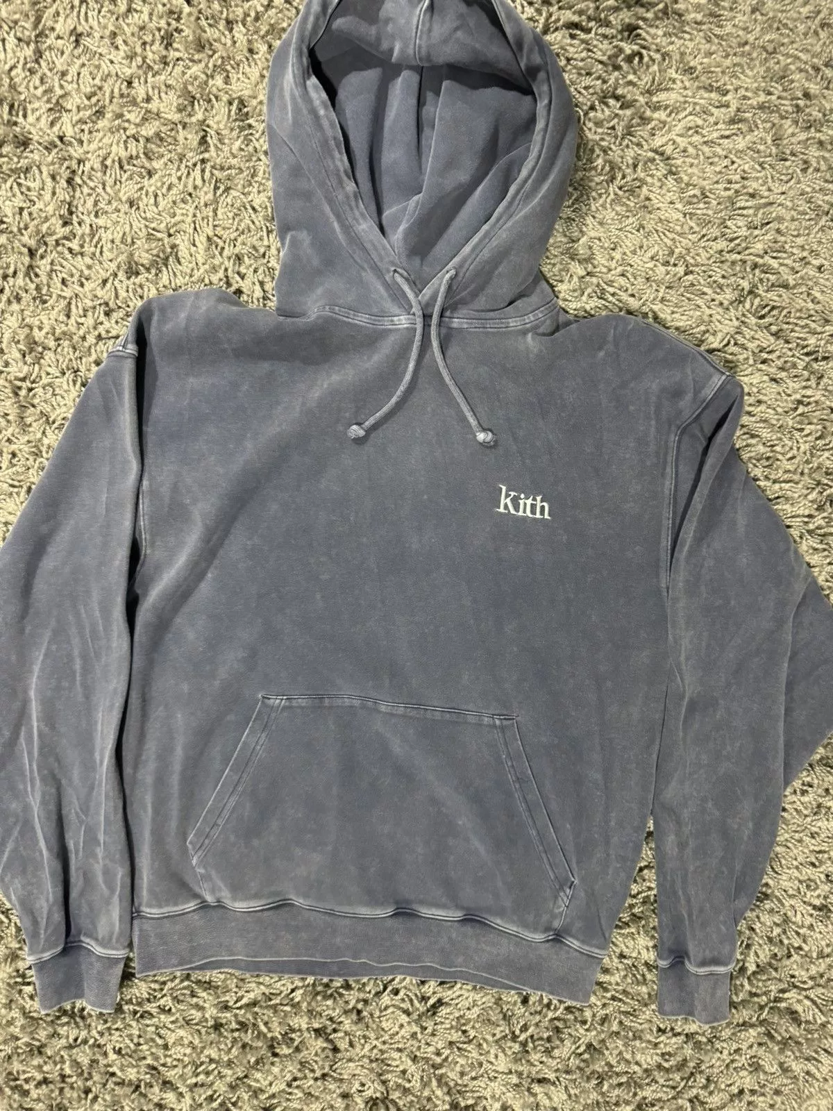 Kith Sweatshirts Hoodies navy blue washed Kith Sweatshirt