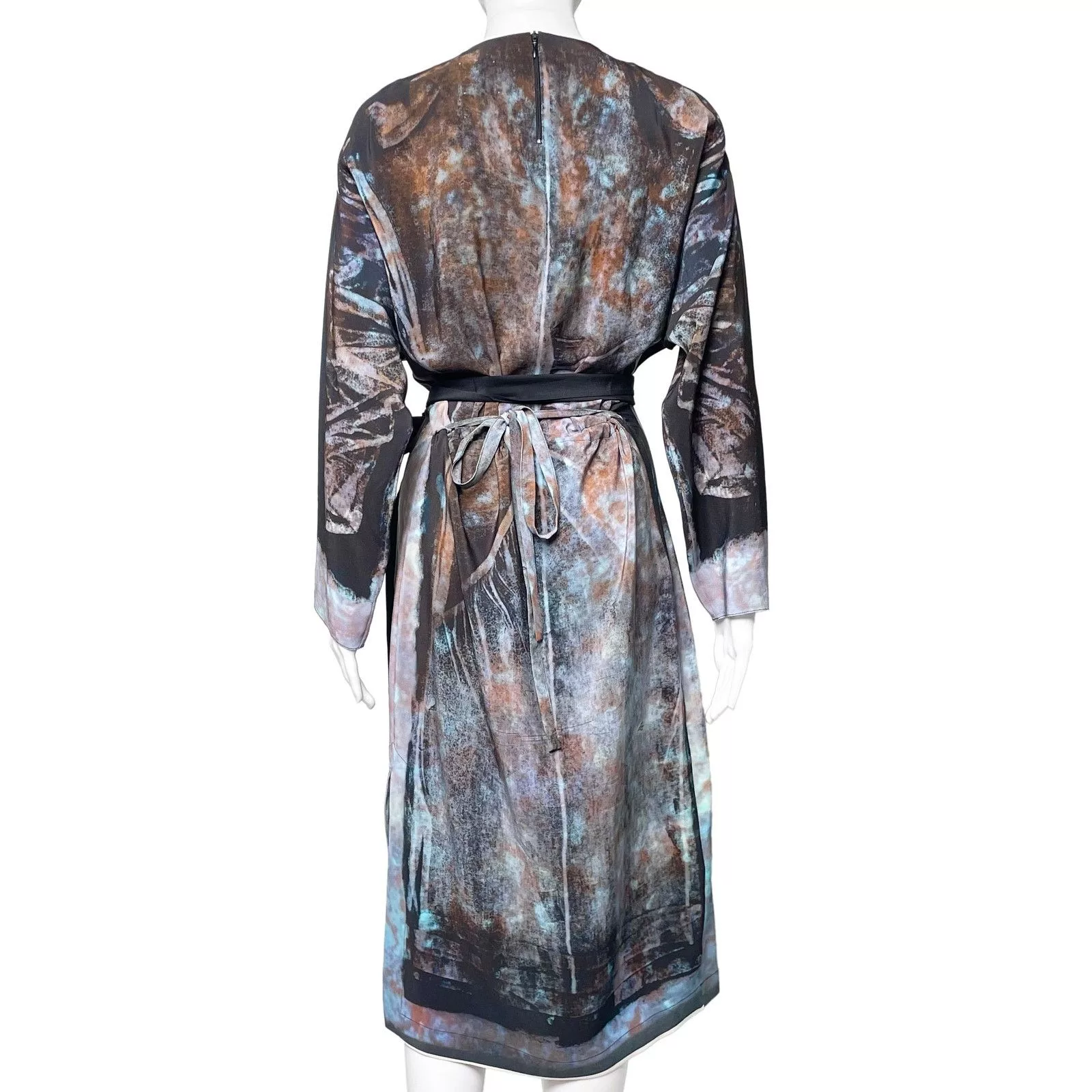 Other Midi Dresses Other Long Silk Dress Multi