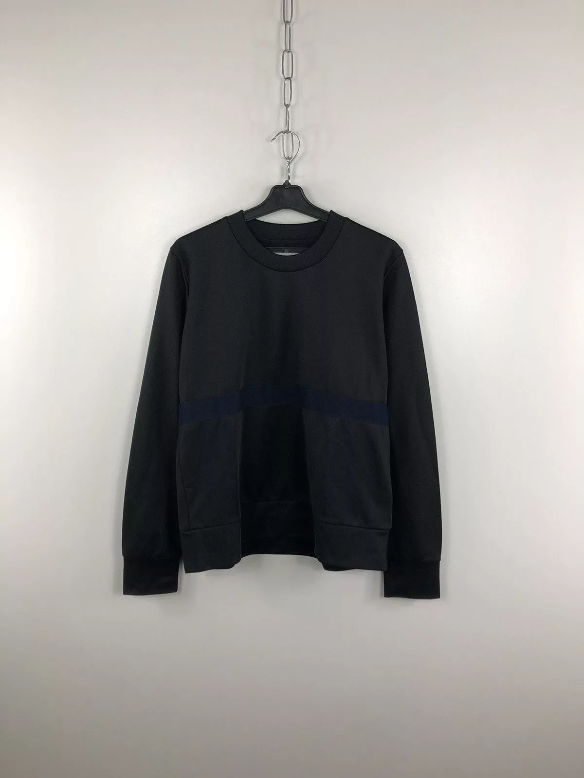 Designer Sweatshirts Designer × Wood Wood Wood Wood Sweatshirt Black Size L Streetwear