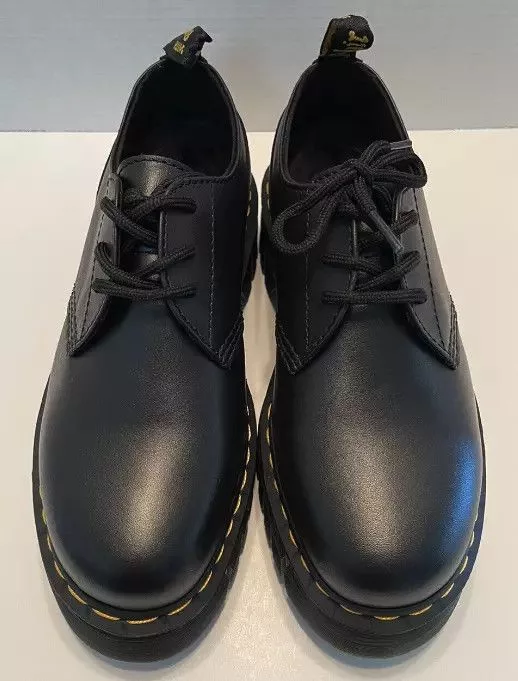 Dr. Martens Casual Leather Shoes Dr. Martens AUDRICK PLATFORM DERBYS Black