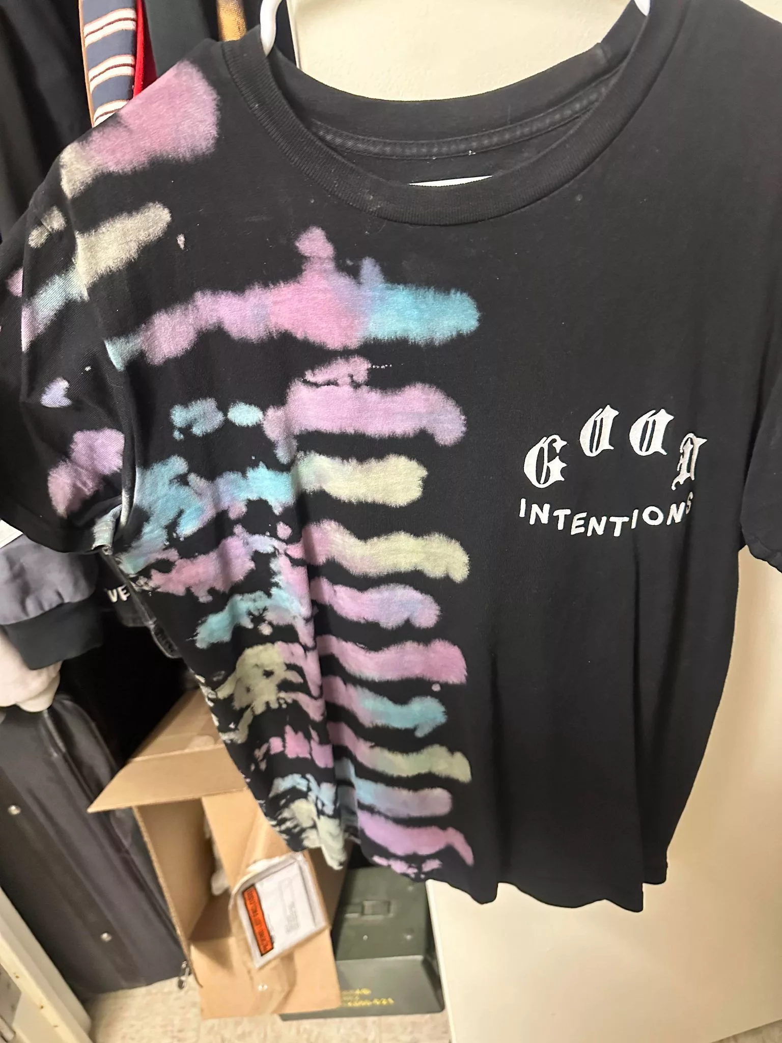 NAV Short Sleeve T Shirts Good Intentions Nav Angel Shirt Black