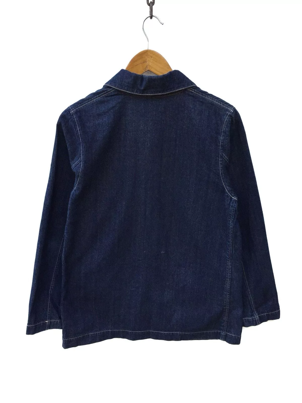 Indigo Denim Jackets Indigo Japanese Brand Expressive Denim Workers Jacket Kapital Style Blue Vintage