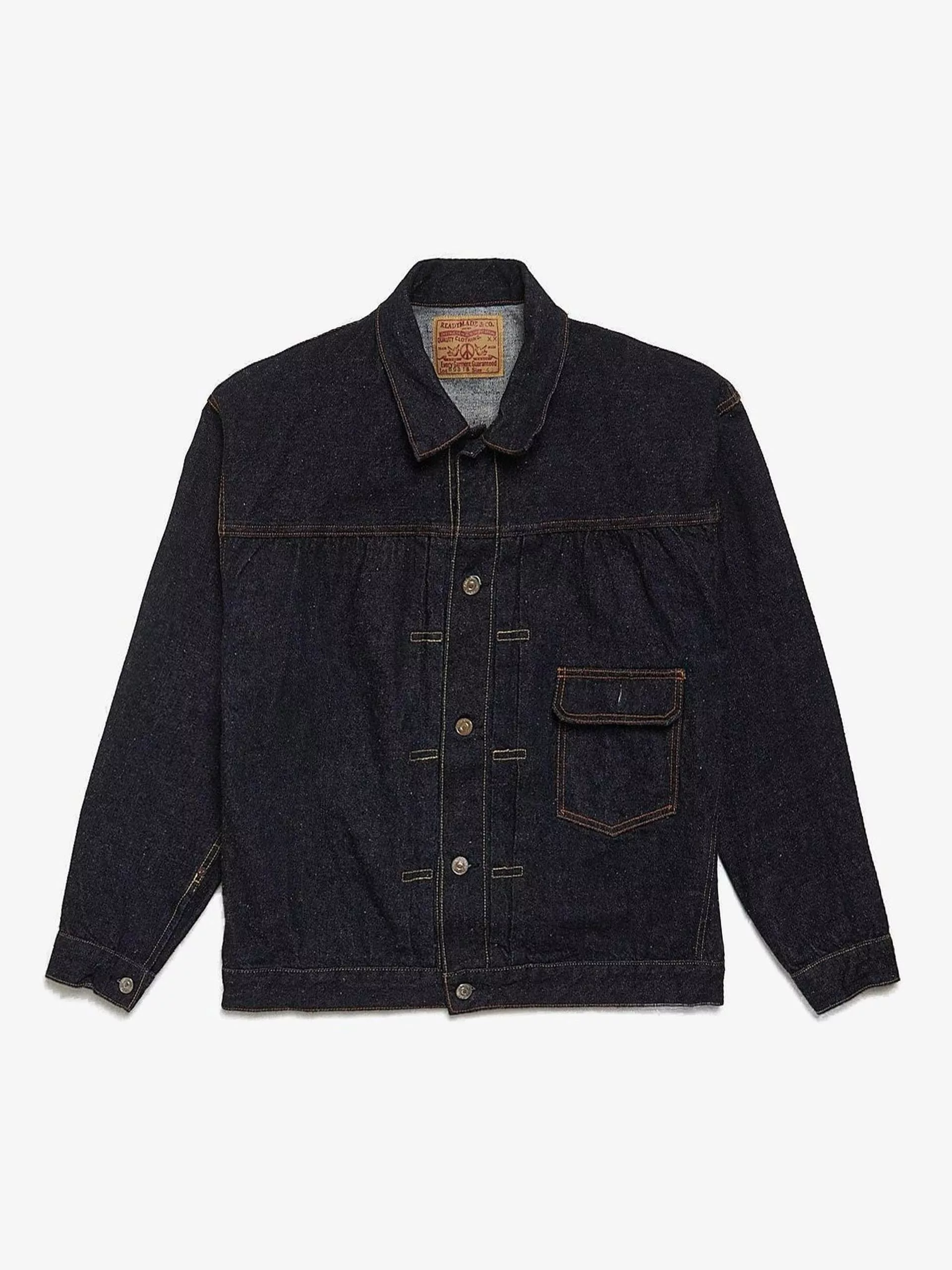 READYMADE Parkas READYMADE Indigo Denim Cotton Jacket Multi