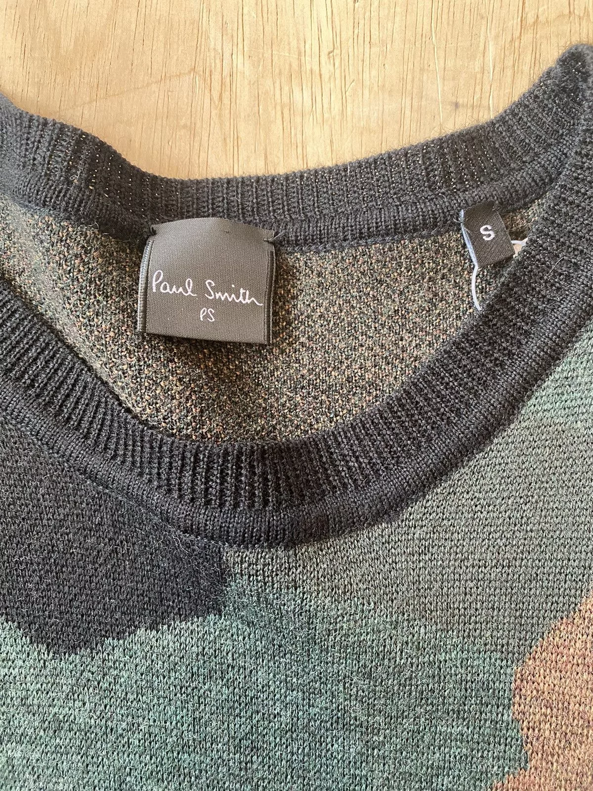 Paul Smith Sweaters Knitwear Paul Smith Camo Sweater Size S Multi