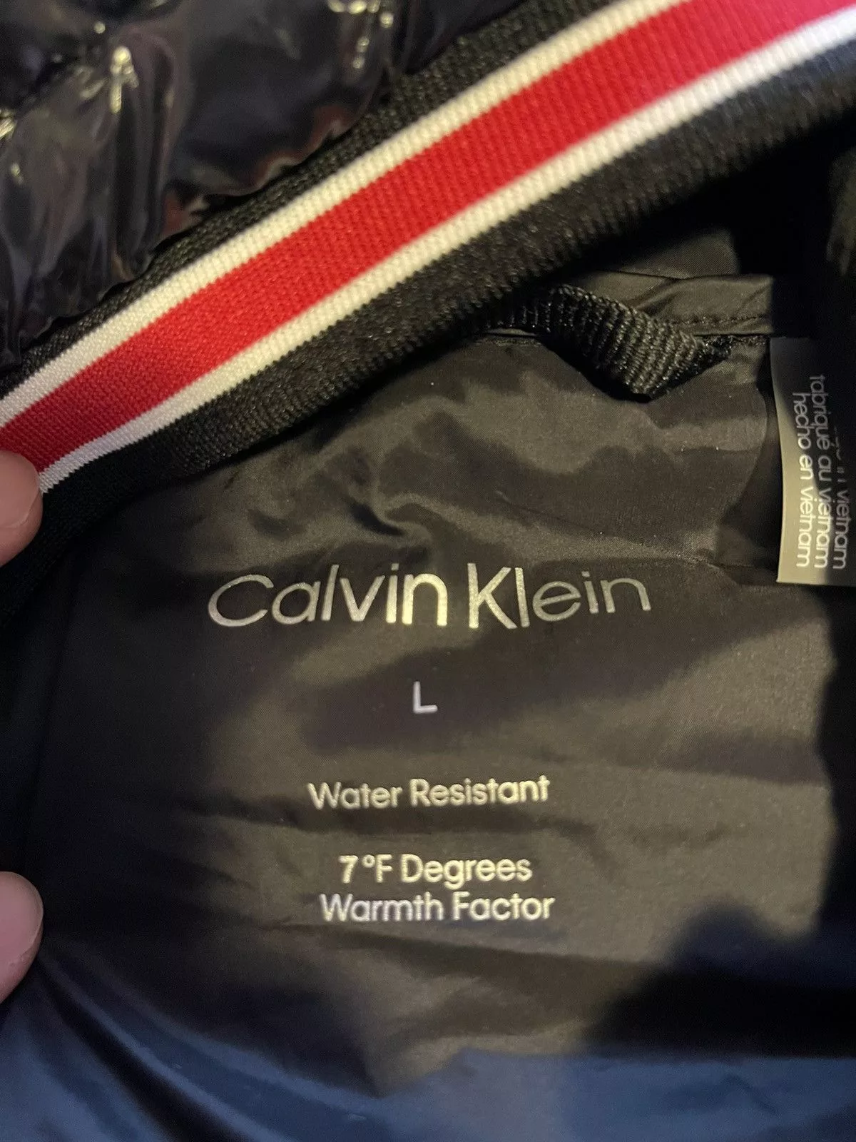 Calvin Klein Light Jackets Calvin Klein shiny puffer jacket Black