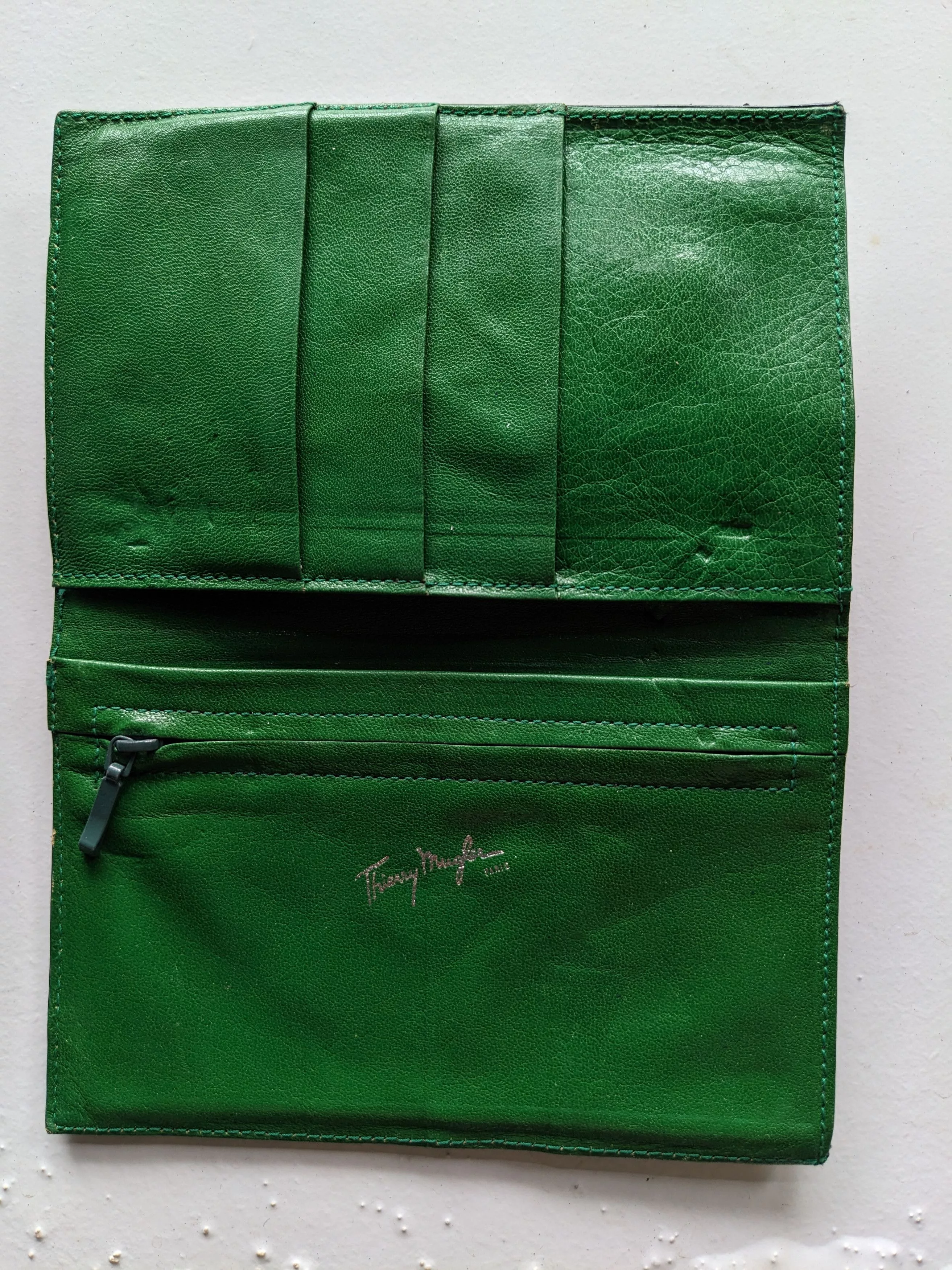 Thierry Mugler Bags Luggage Vintage Thierry Mugler long wallet unisex Black