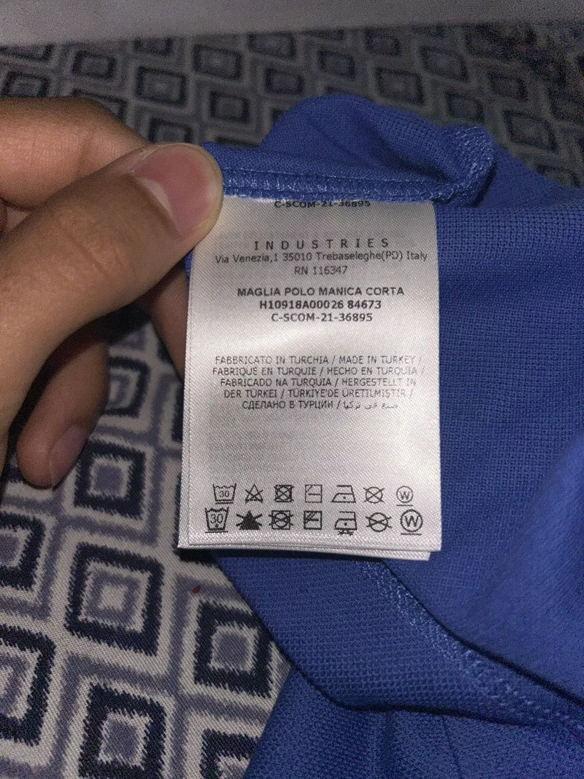 Moncler Polos Moncler Shirt Blue
