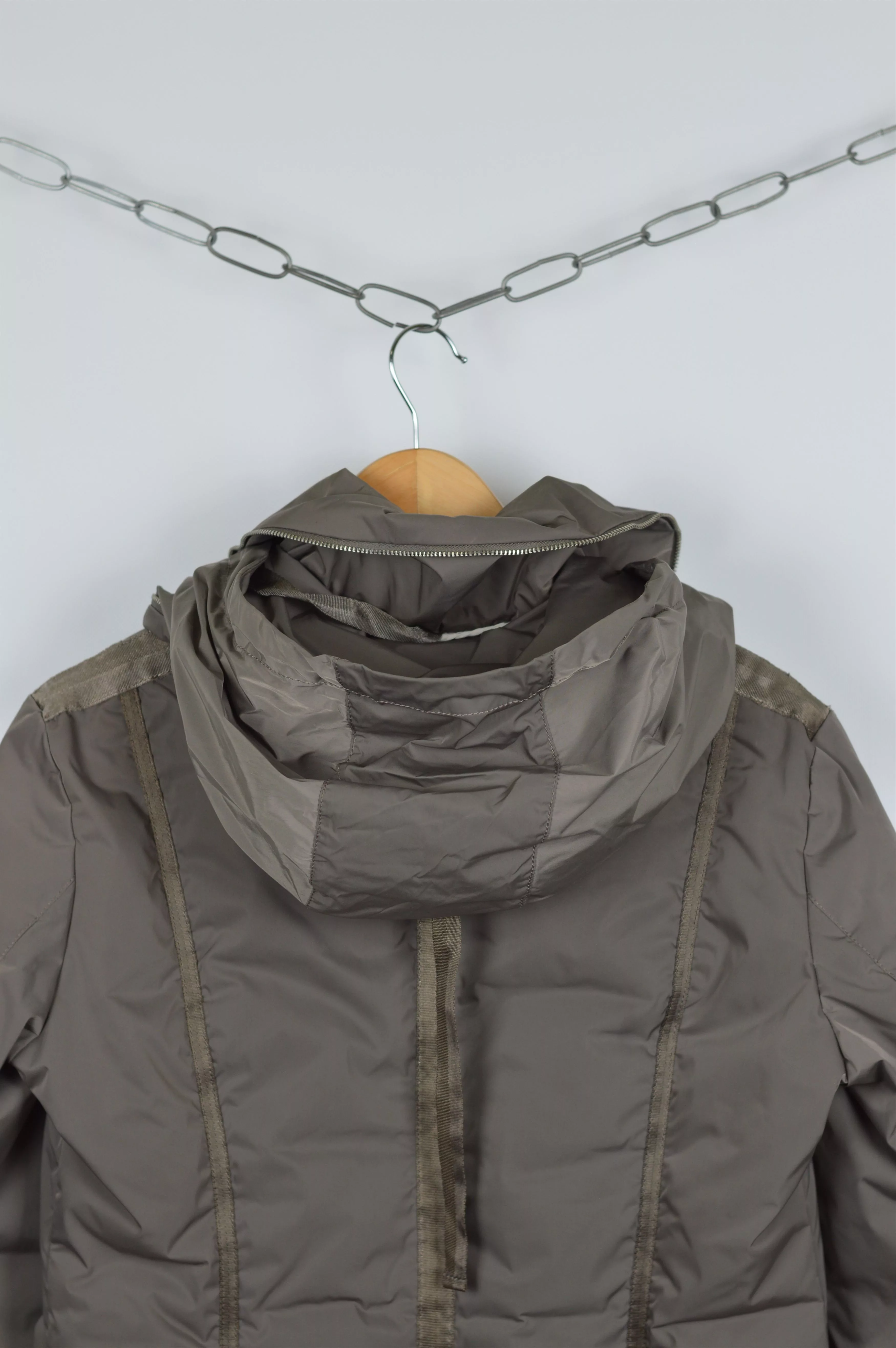 Marithe + Francois Girbaud Down Jackets Marithe + Francois Girbaud Marithe Francois Girbaud Down Coat Jacket Parka Brown