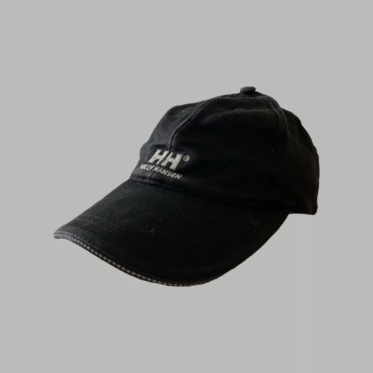 Helly Hansen Hats Helly Hansen × Vintage HH Helly Hansen 1990’s Reflective Cap Big Logo Black